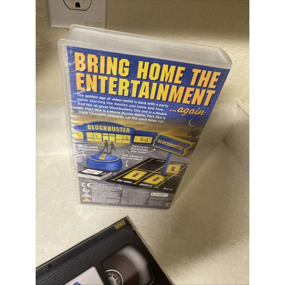 Blockbuster  Video Party Board Game